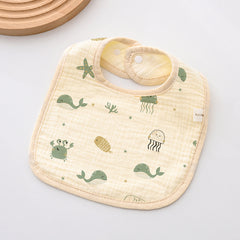 Baby gauze saliva towel