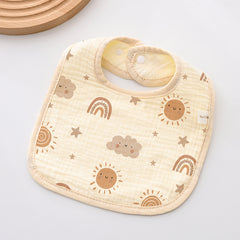 Baby gauze saliva towel