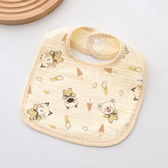 Baby gauze saliva towel