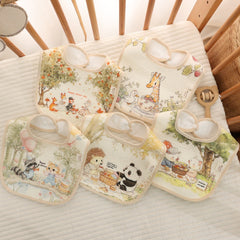 Baby gauze saliva towel