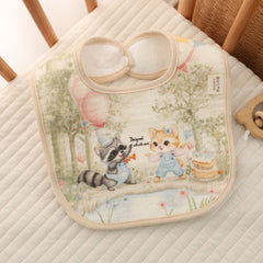 Baby gauze saliva towel