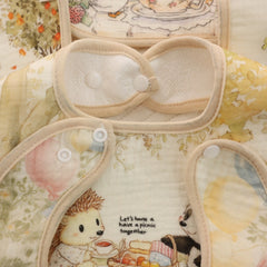 Baby gauze saliva towel