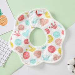 Baby saliva towel