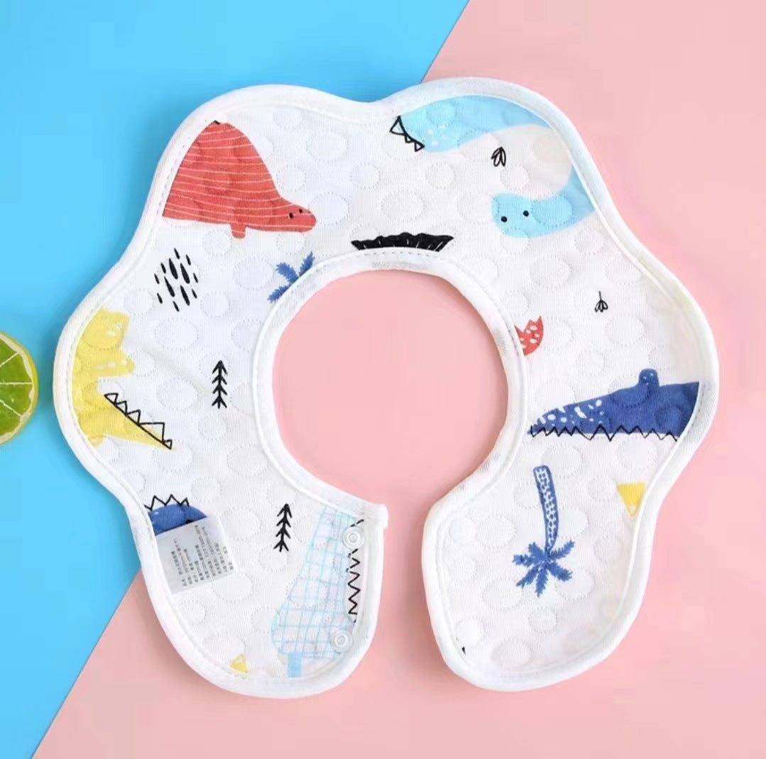 Baby saliva towel