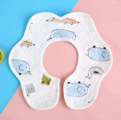 Baby saliva towel