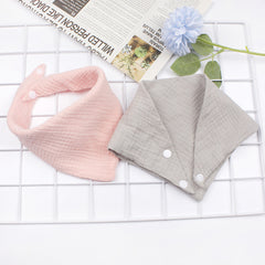baby saliva towel baby triangle towel