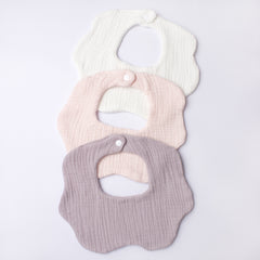 Baby candy color saliva towel