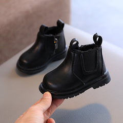 Baby Smoke Boots fleece-lined Warm Cotton Boots Toddler Shoes