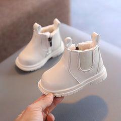 Baby Smoke Boots fleece-lined Warm Cotton Boots Toddler Shoes