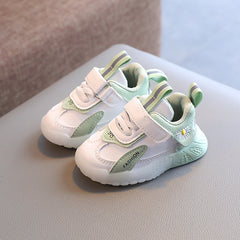 Baby Shoes Breathable Leather White Shoes
