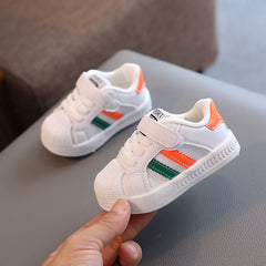 Shell head small white shoes baby soft soled toddler shoes