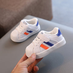 Shell head small white shoes baby soft soled toddler shoes