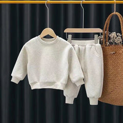 fleece-lined Sweat Sweat Pants suit