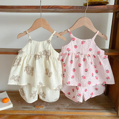 2-Piece Baby Bear Stripe Set