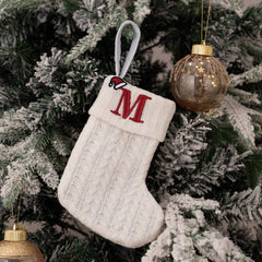 Christmas Knitted Stocking Gift Bag