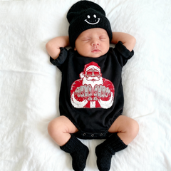 Baby Christmas Print Romper