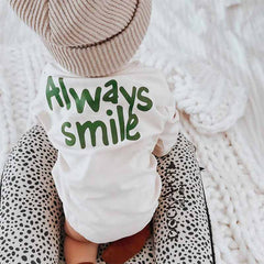 Baby Smile Print Bodysuit