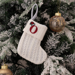 Christmas Knitted Stocking Gift Bag