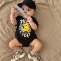 Baby Blink Print Romper