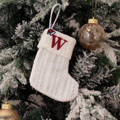 Christmas Knitted Stocking Gift Bag