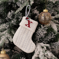 Christmas Knitted Stocking Gift Bag