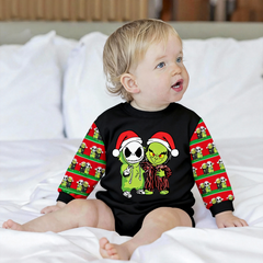 Baby Christmas Print Romper
