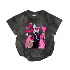 Baby Call Me Print Romper