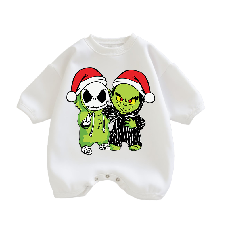 Baby christma Print Romper