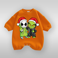 Baby christma Print Romper