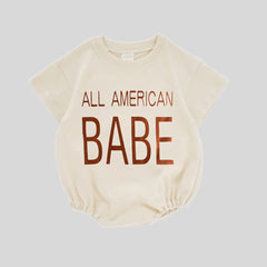 Baby All American BABE Romper