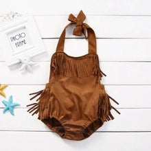 Fringed Triangular Bag Bottom Coat