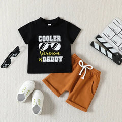 2pcs Baby Boy Print Set