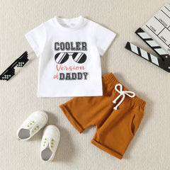 2pcs Baby Boy Print Set