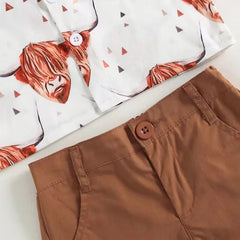 2 Piece Baby Boy Cowboy Set