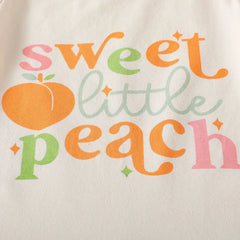 Baby Girl Sweet Little Peach Set