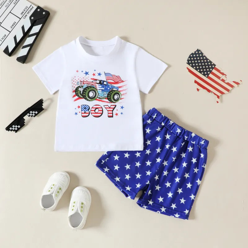 Baby Boy Independence Day Set