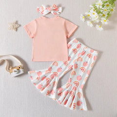 Baby Girl Sweet Little Peach Set