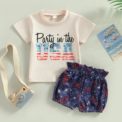 Baby Girl  USA Set