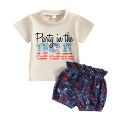 Baby Girl  USA Set