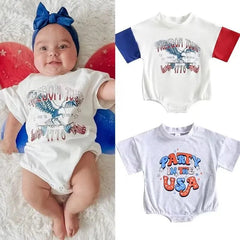 Baby Boy Independence Day Romper