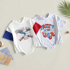 Baby Boy Independence Day Romper