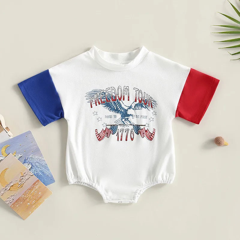 Baby Boy Independence Day Romper