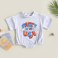 Baby Boy Independence Day Romper