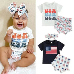 Baby Girl  USA Set