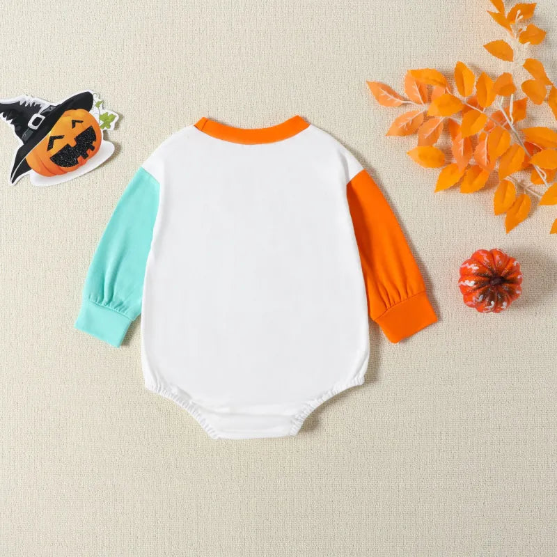 Baby Howdy Pumpkim Romper