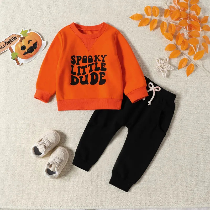 Baby Boy SPOOKY LITTLE DUDE Set