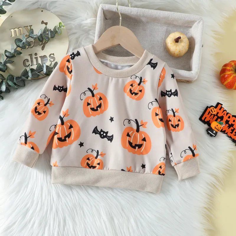 Baby Halloween Print Suit