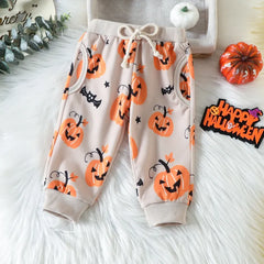 Baby Halloween Print Suit