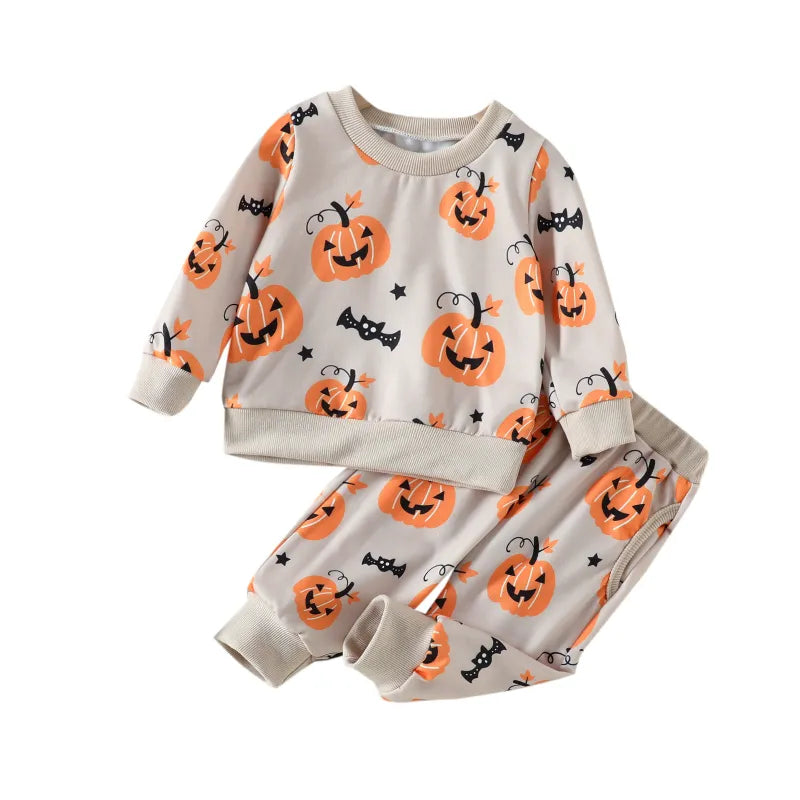 Baby Halloween Print Suit