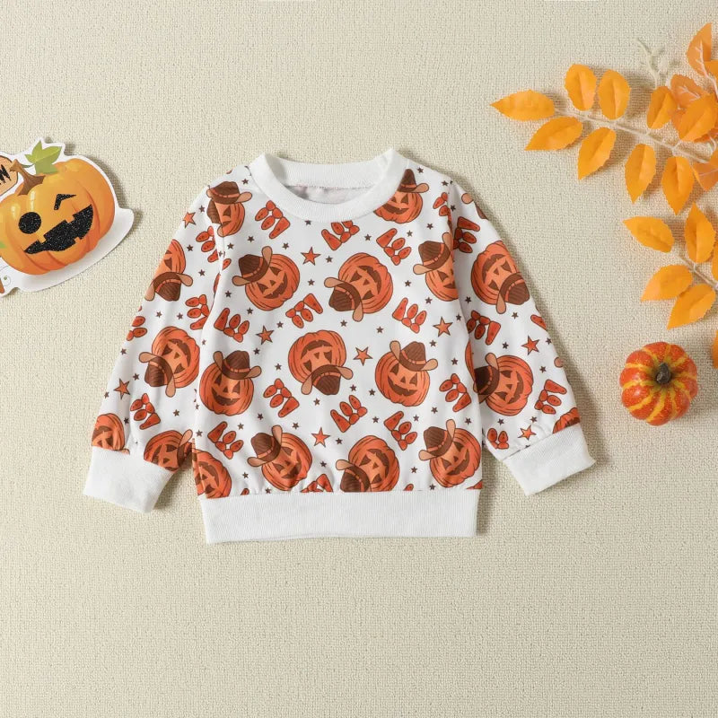 Baby Halloween Print Suit